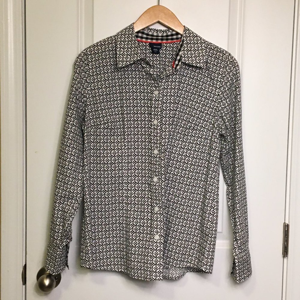 Basic Editions Button Down Career Shirt S
